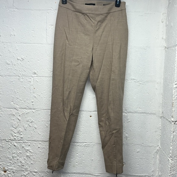 ST. JOHN emma Cropped Ankle Pants with zipper size 6 - Picture 1 of 10